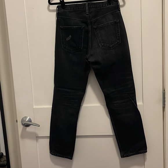 VINCE - High Waisted - 100% cotton straight leg jean - Picture 8 of 8